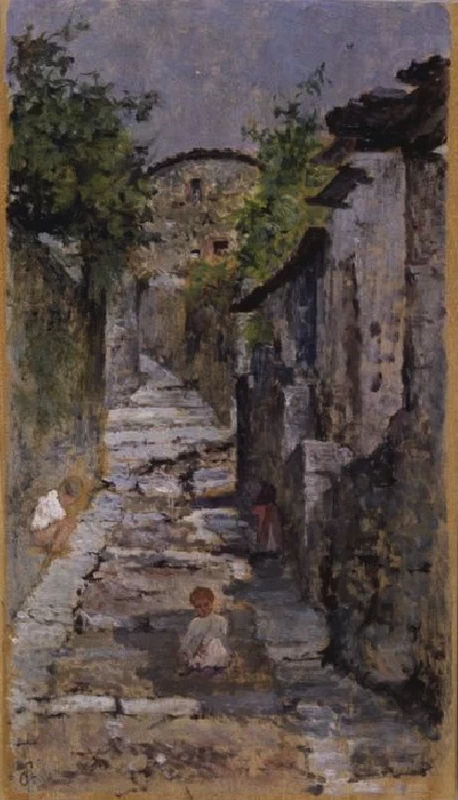 Strada di paese - Galleria d’Arte Moderna, Palazzo Pitti, Firenze